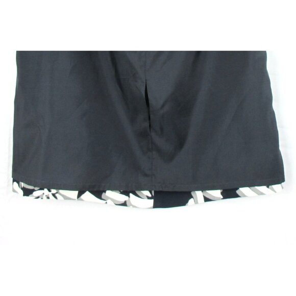 BOSS by Hugo Boss Veala Abstract Floral Pencil Skirt Size 8 $375 - Picture 6 of 8